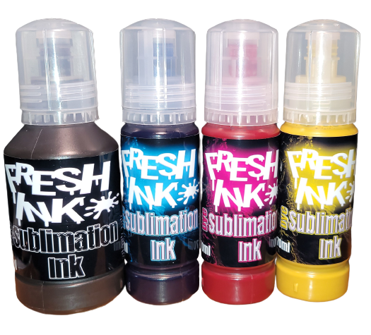 Sublimation Ink - CMYK Sublimation Ink Bottle Refills For Epson ECOTANK Printers
