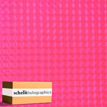 Fluorescent Pink - MOSIAC HOLOGRAPHIC BY SCHEIN HOLOGRAPHICS ADHESIVE