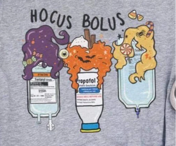 Halloween Hocus Bolus DTF Transfer