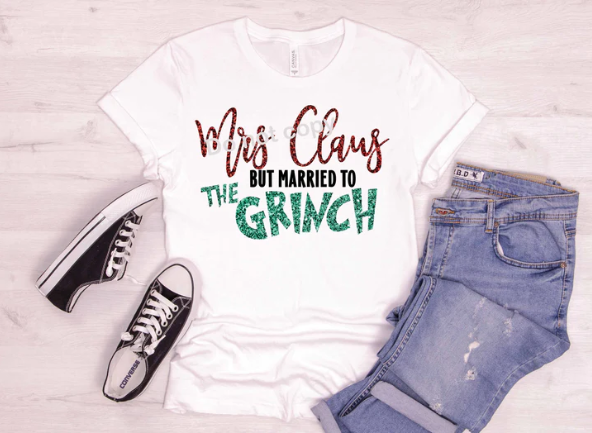 Mrs CLAUS but married DTF Transfer