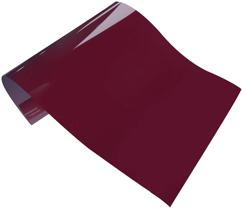 Maroon Opaque Heat Transfer Vinyl (HTV)