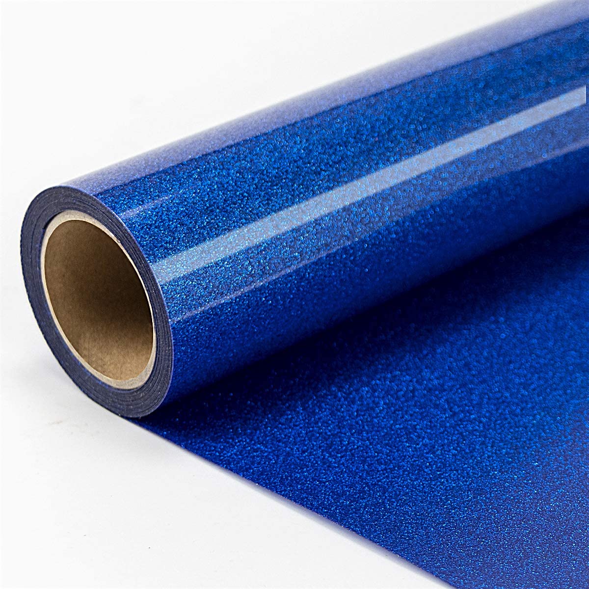 Blue Glitter Heat Transfer Vinyl (HTV)