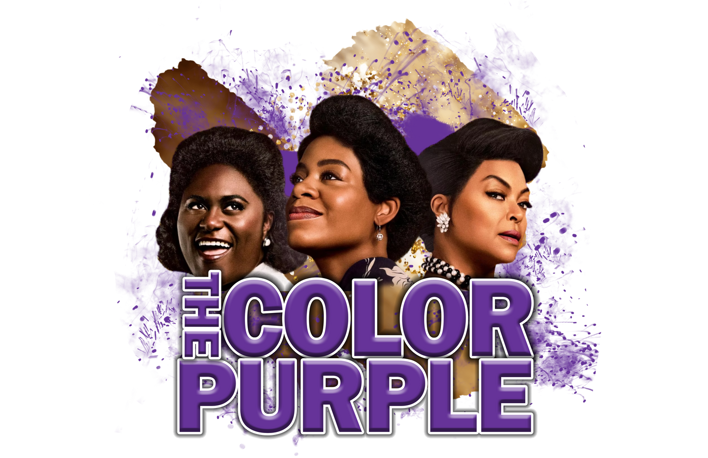 Color Purple T-Shirt  - Cellie, Shug, Sophia