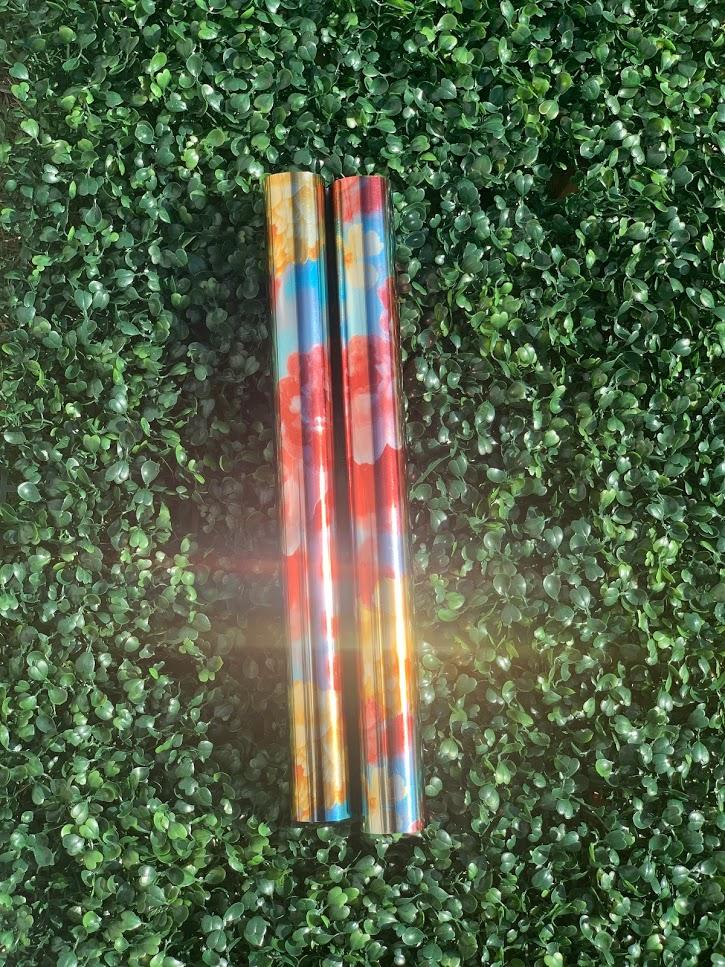 Flower A Soft Metallic Heat Transfer Vinyl