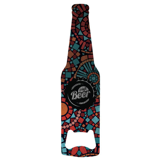 Sublimatable Stainless Steel Bottle Shaped Bottle Opener - Sublimation Blank