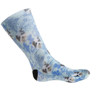 Adult Crew Socks (1 Pair) Sublimation Mens 6-13 / Lady's 4-12