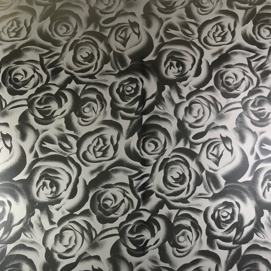 Rose Silver Soft Metallic Heat Transfer Vinyl (HTV)