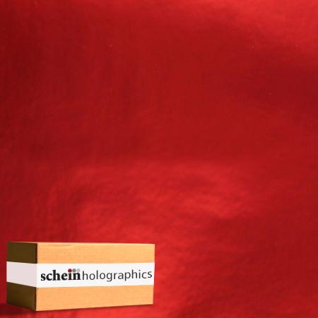 RED - CHROME POLISH HOLOGRAPHIC VINYL BY SCHEIN HOLOGRAPHICS ADHESIVE