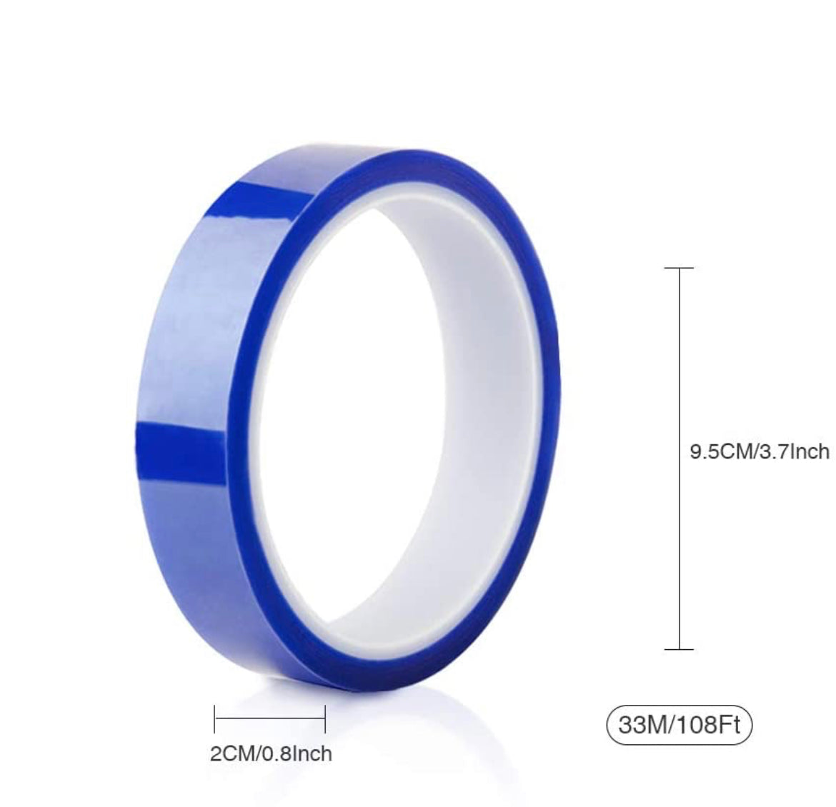 Heat Tape Heat Resistant Tape Heat Transfer Tape Thermal Tape High Temp Tape High Temperature Tape Heat Tape for Sublimation for Heat Press No Residue