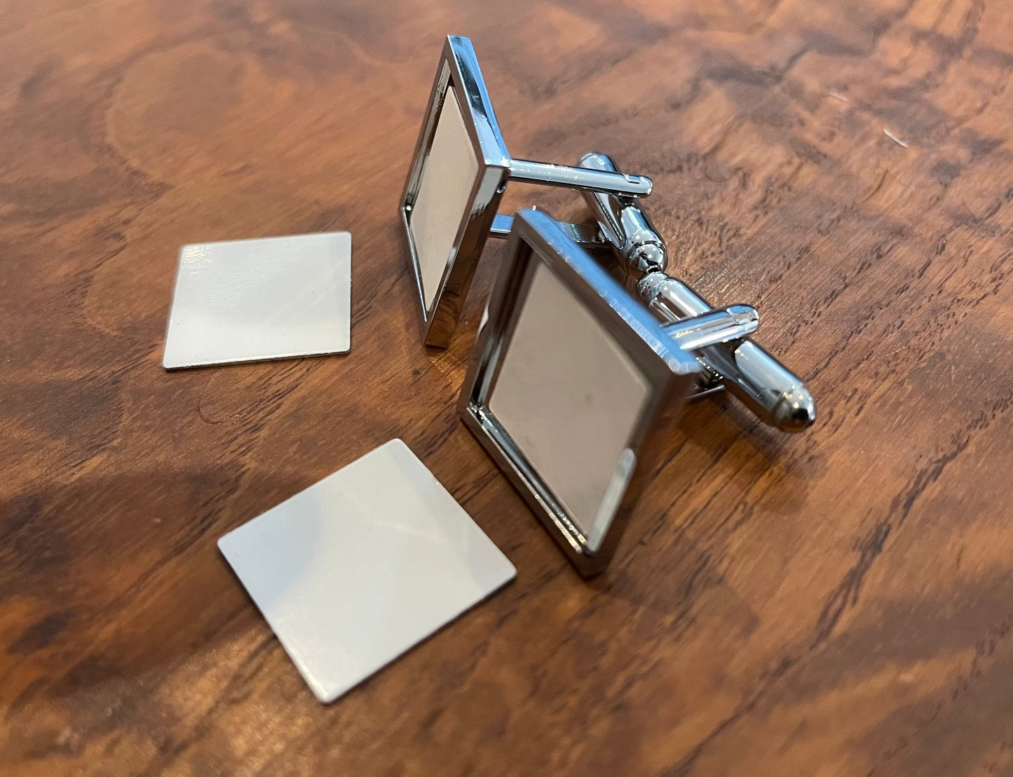 Sublimation Blank Cufflinks 1-pair / Square Cufflinks