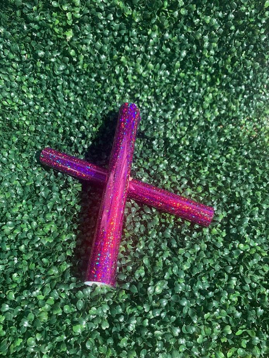 Pink Hologram Heat Transfer Vinyl