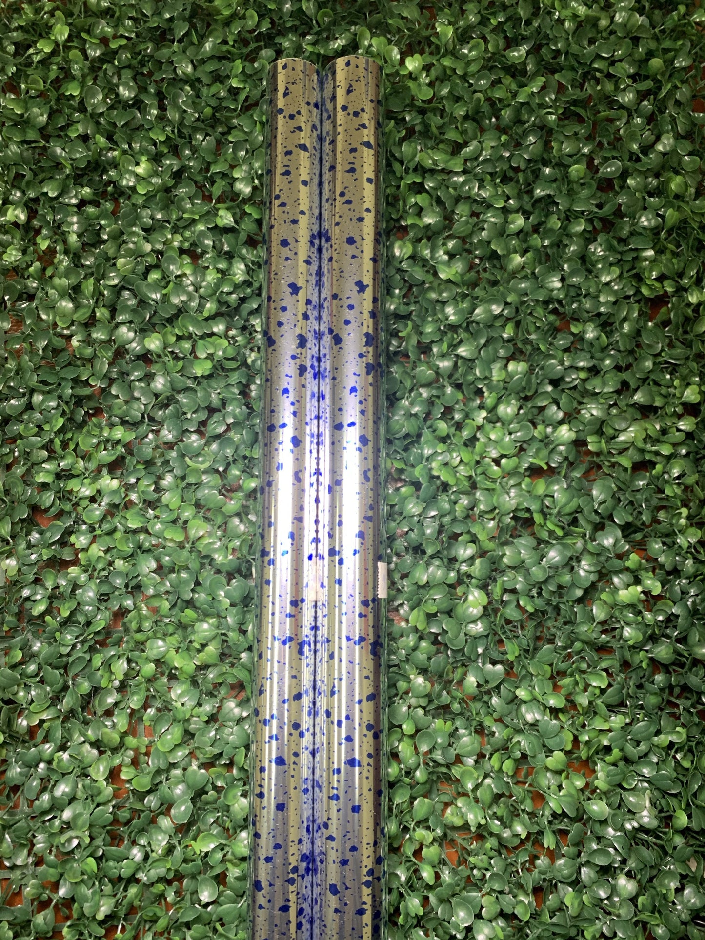 Blue Splatter Soft Metallic (HTV)