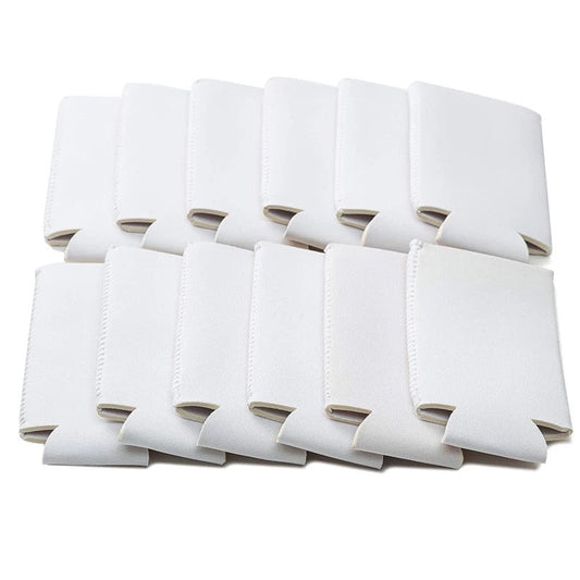 Neoprene SUBLIMATION Can Coolers | 12oz Can Holder | White Can Holder Blank