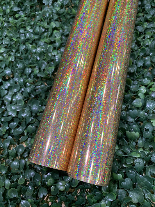Gold Crystal Spectrum Soft Metallic Heat Transfer Vinyl (HTV)