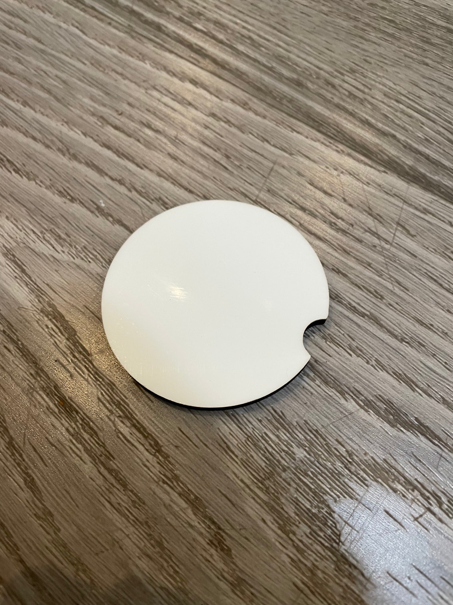 Sublimation blank car coaster (MDF) car accessory | truck coaster| 100% polyester