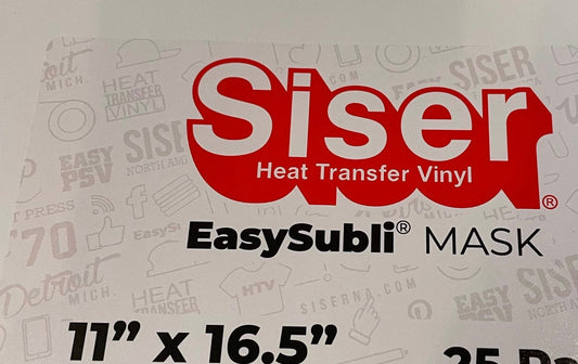 Siser EasySubli Mask Transfer 11x16.5