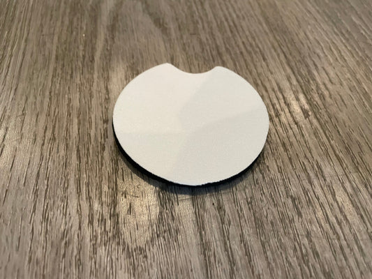 Sublimation blank car coaster (Neoprene) car accessory | truck coaster| 100% polyester