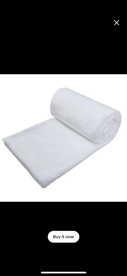 Sublimation blanket (30x40)