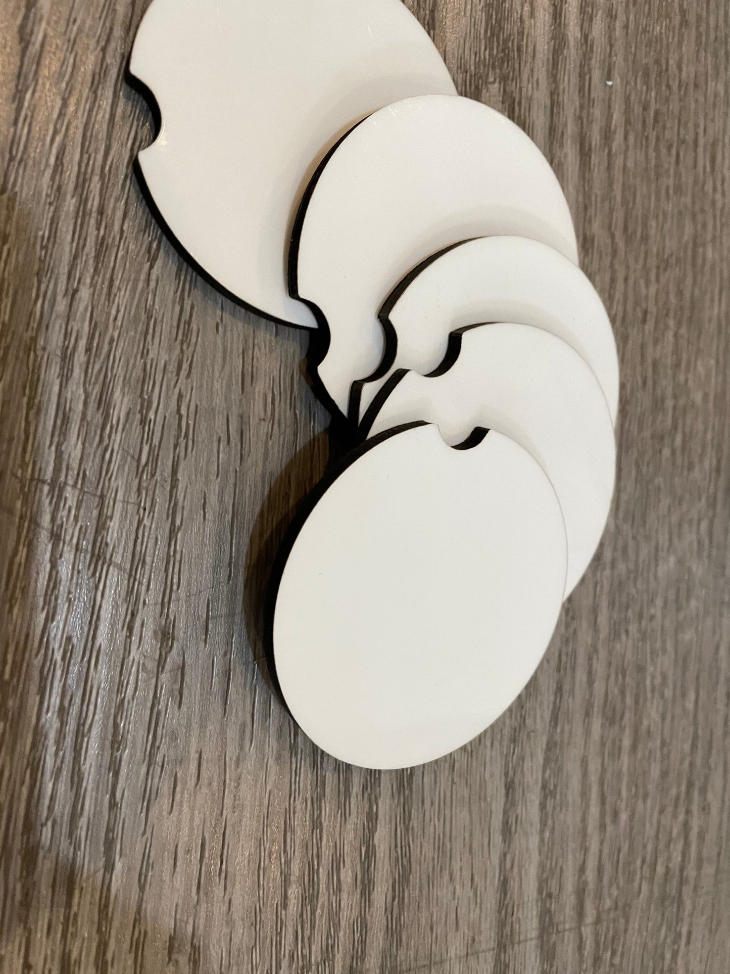 Sublimation blank car coaster (MDF) car accessory | truck coaster| 100% polyester