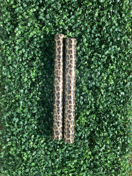 Leopard-Gold Soft Metallic Heat Transfer Vinyl (HTV)