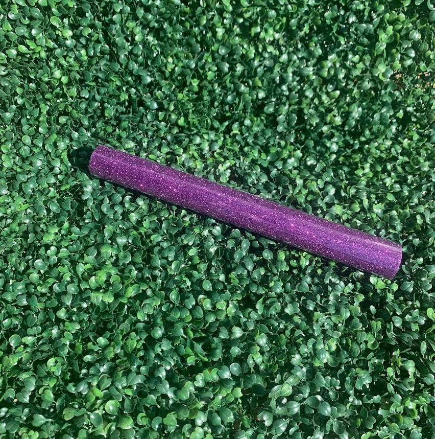 Purple Glitter Heat Transfer Vinyl (HTV)