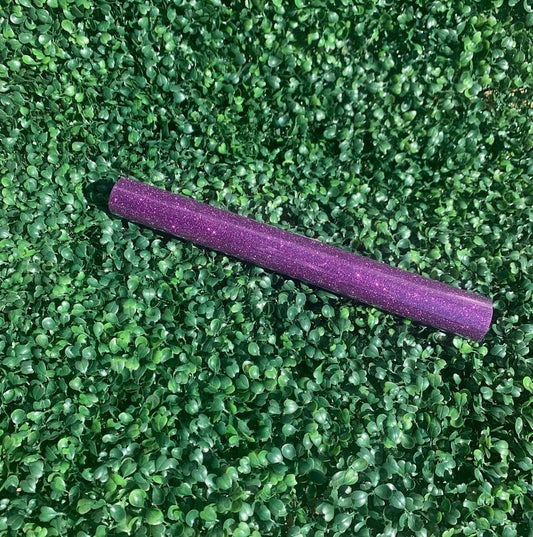 Purple Glitter Heat Transfer Vinyl (HTV)