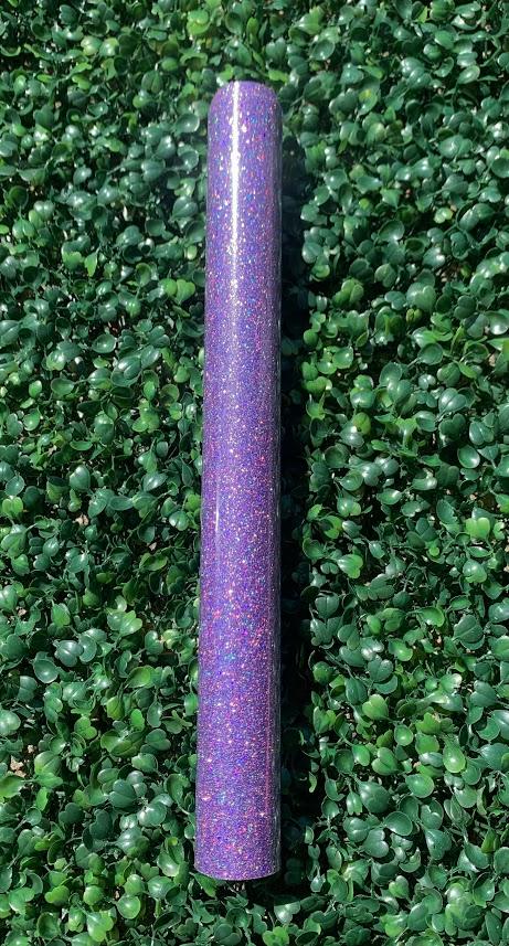 Purple Rainbow Glitter HTV