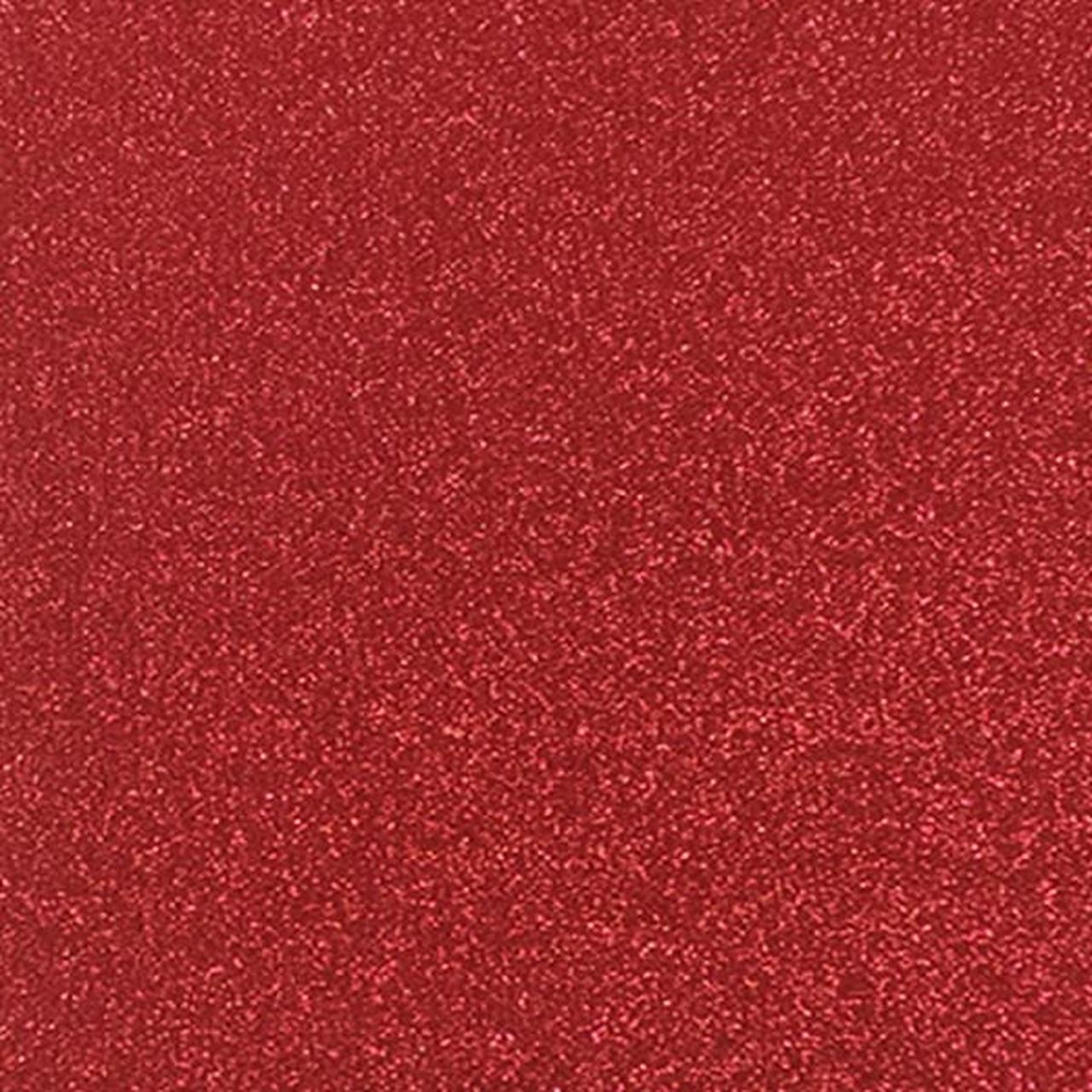 Red Glitter Heat Transfer Vinyl (HTV)