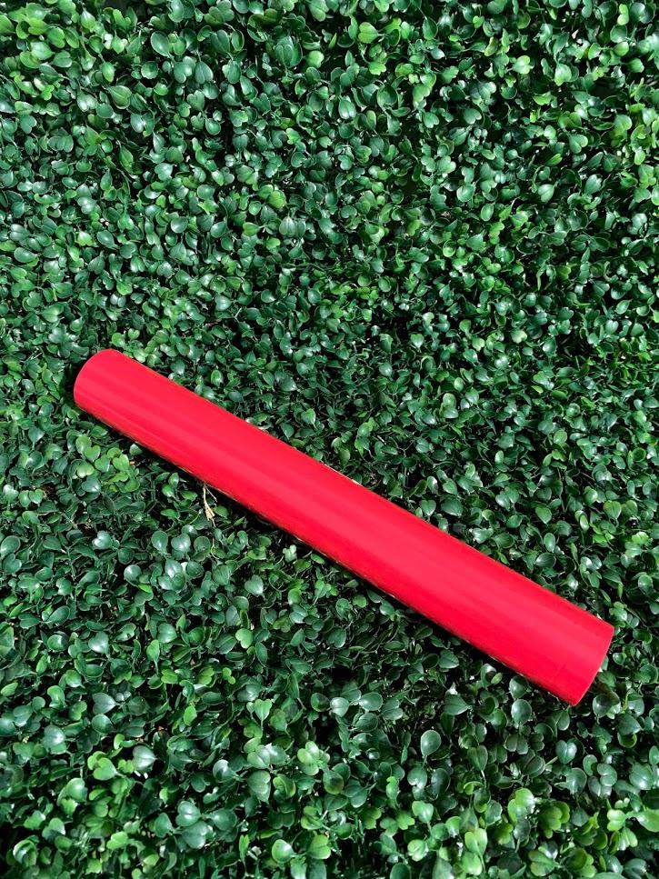 Red Flock Heat Transfer Vinyl (HTV)