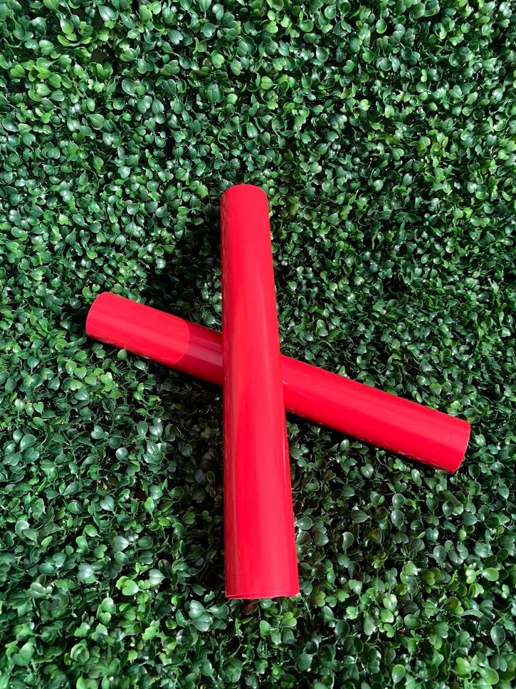 Red Flock Heat Transfer Vinyl (HTV)