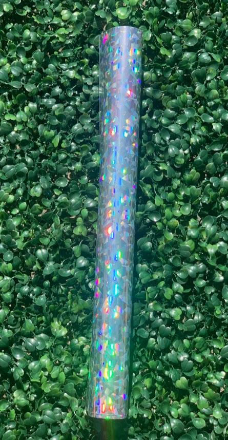 Silver Glass Soft Metallic Heat Transfer Vinyl (HTV)