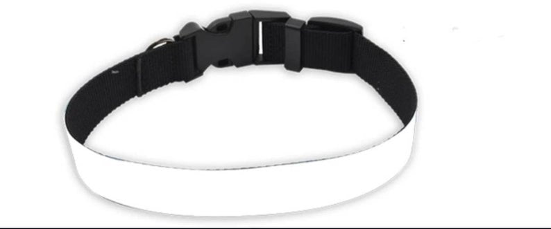 Sublimation Pet Collars! 2 Sizes Sublimation Blank