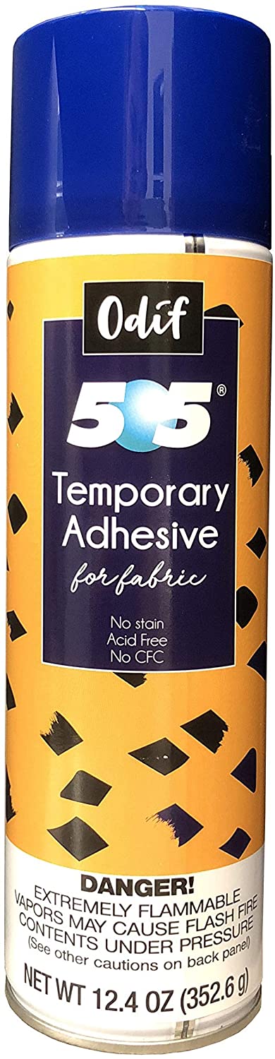 Odif USA 505 Spray and Fix Temporary Fabric Adhesive 12.4oz
